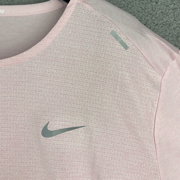 Nike Dri-Fit running crew neck short sleeve shirt men’s XXL stretch side slits - Picture 4 of 11